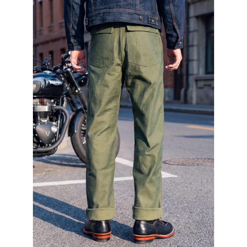 殿堂級復刻 OG-107 15OZ 重磅 USMC 軍褲 復古休閒 美式服飾-細節圖5