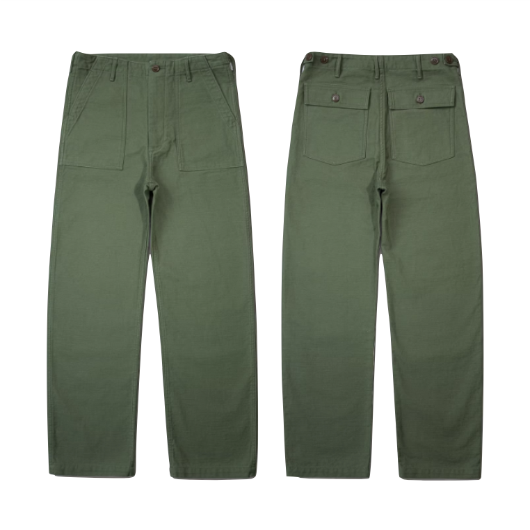 殿堂級復刻 OG-107 15OZ 重磅 USMC 軍褲 復古休閒 美式服飾-細節圖6