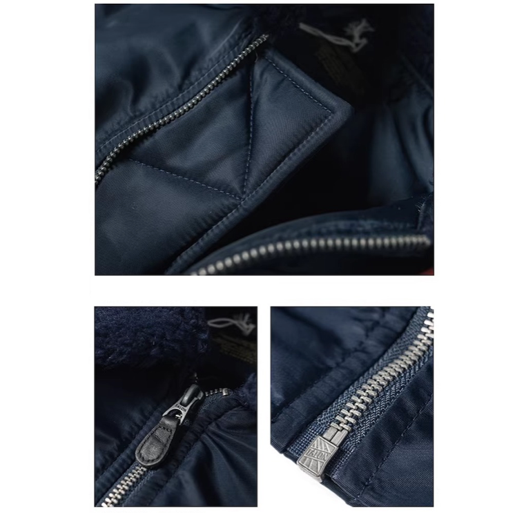 Bronson 復刻 B-15C ARMY AIR FORCE MA1 空軍外套 棒球外套 羊毛領版本-細節圖7