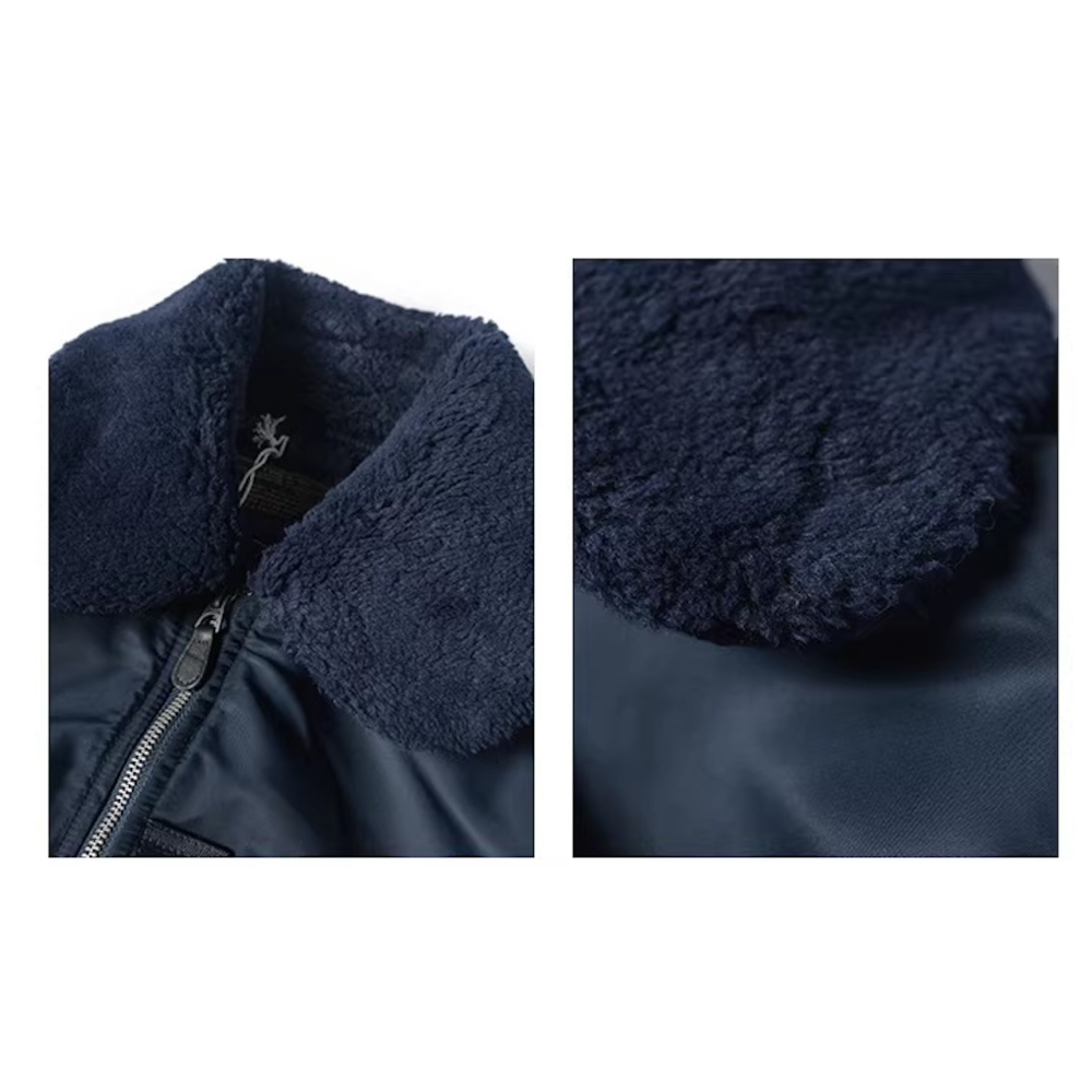 Bronson 復刻 B-15C ARMY AIR FORCE MA1 空軍外套 棒球外套 羊毛領版本-細節圖11