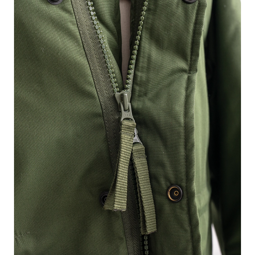 瑞典陸軍 舊款M90防寒派克大衣 軍品大衣 CITY BOY A字大衣   誕生於 1980 年代末期，M90 是為了取-細節圖9