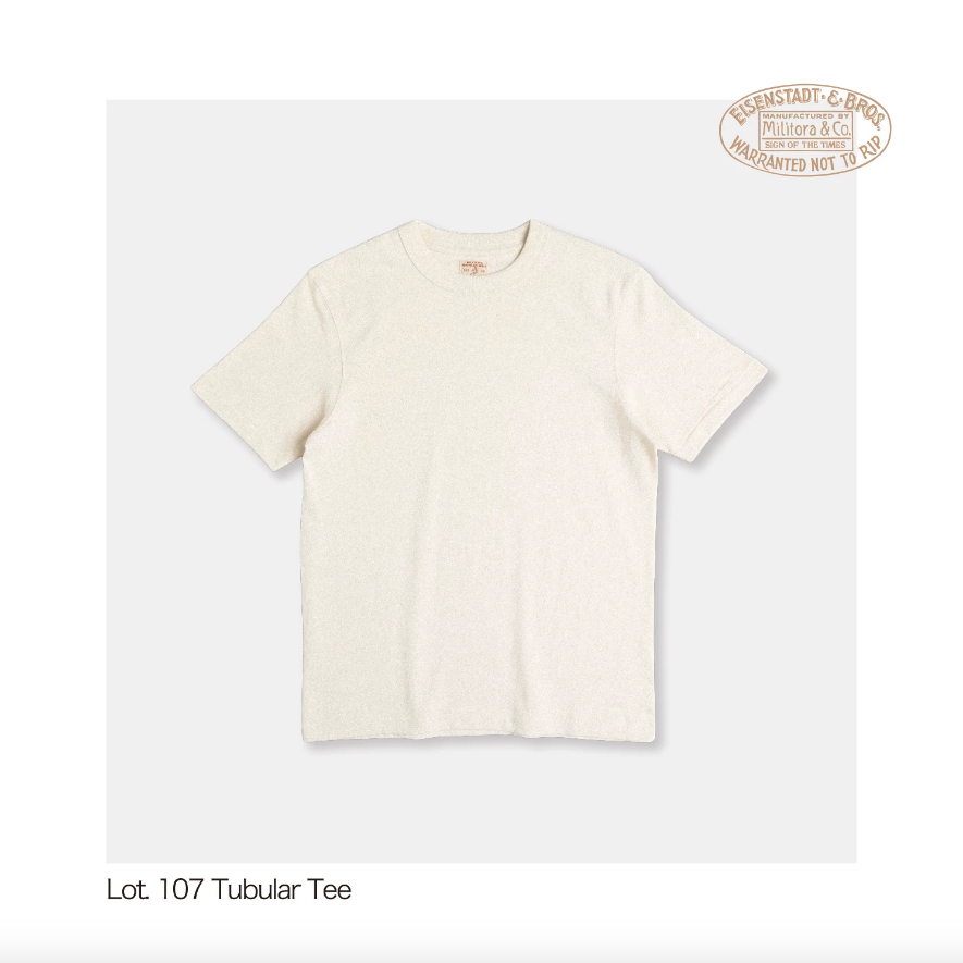 Militora 107 復古 圓筒針織 250g 美國棉 T-shirt 男士 春夏休閒 運動 純色 打底上衣 日常-細節圖3