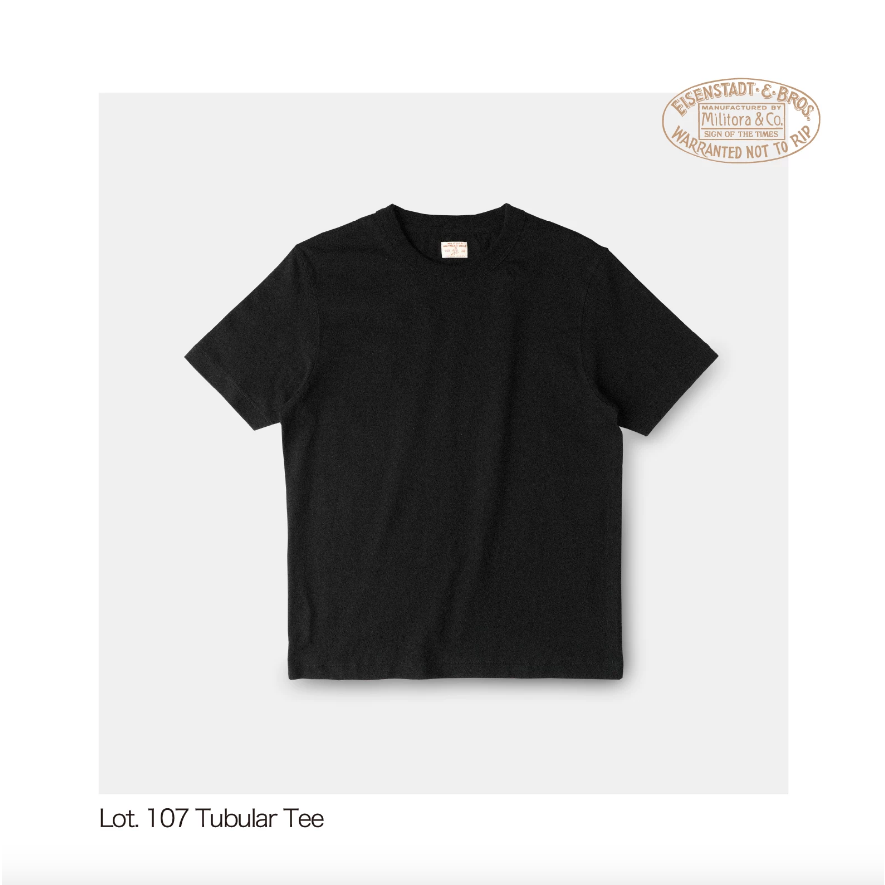 Militora 107 復古 圓筒針織 250g 美國棉 T-shirt 男士 春夏休閒 運動 純色 打底上衣 日常-細節圖5