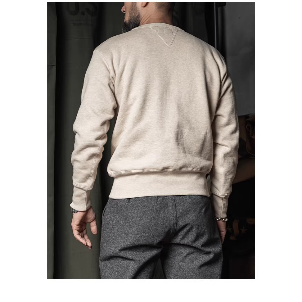 BRONSON 保育團CCC黑豹聯隊 純棉 重磅 衛衣 復古套頭 羅紋領口  650克-細節圖6