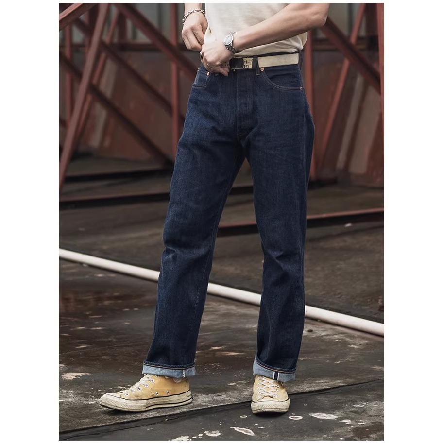 BRONSON 復刻 70s Beat Generation 70801 原色赤耳丹寧牛仔褲 ’66’ 前後期 501-細節圖2