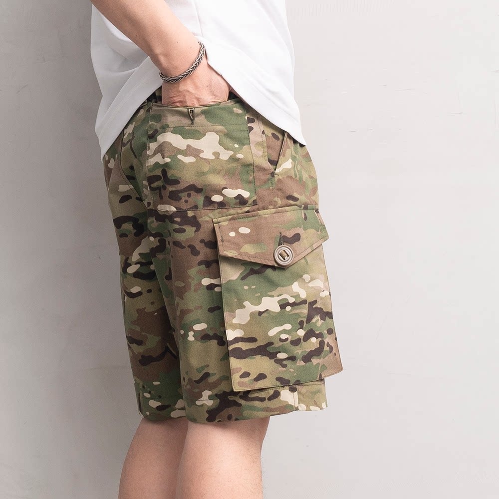 STYLE S95  MC CAMO BDU US ARMY 軍短褲 戰鬥短褲 戰術短褲 軍規拉鍊 高士線-細節圖6