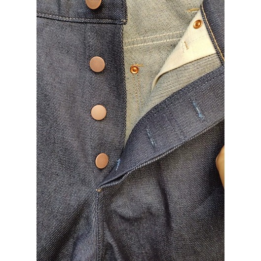 1947 prototype 11MW 原型款 100% COTTON LEFT HAND TWILL 未預縮-細節圖7
