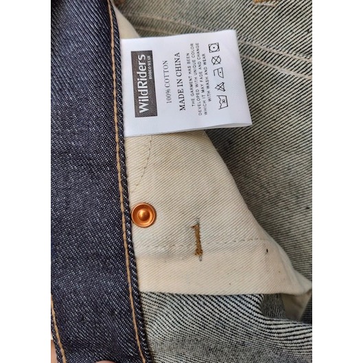 1947 prototype 11MW 原型款 100% COTTON LEFT HAND TWILL 未預縮-細節圖11
