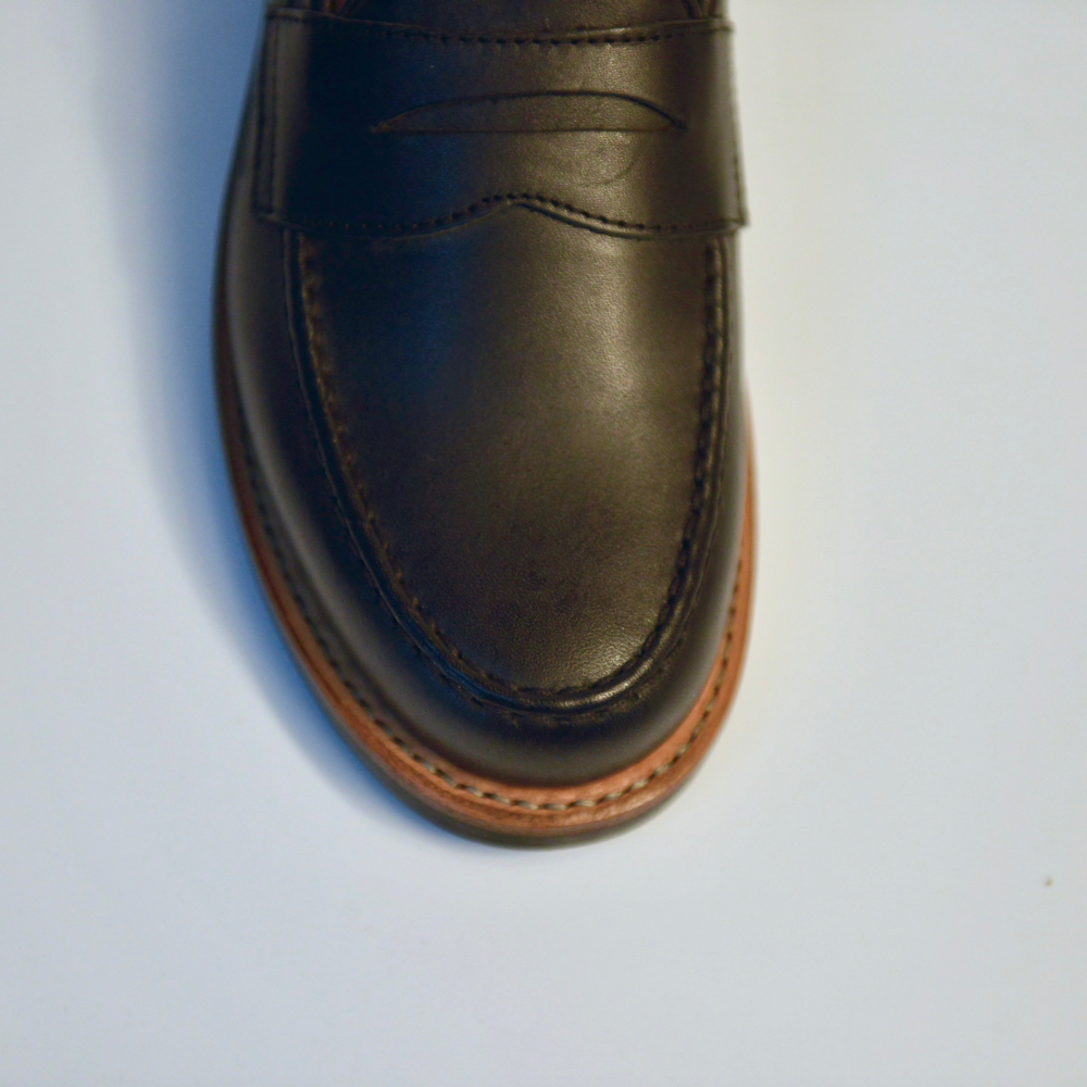 全固特異 LOAFER  樂福鞋 工裝皮鞋 一腳凳 手工製作-細節圖2