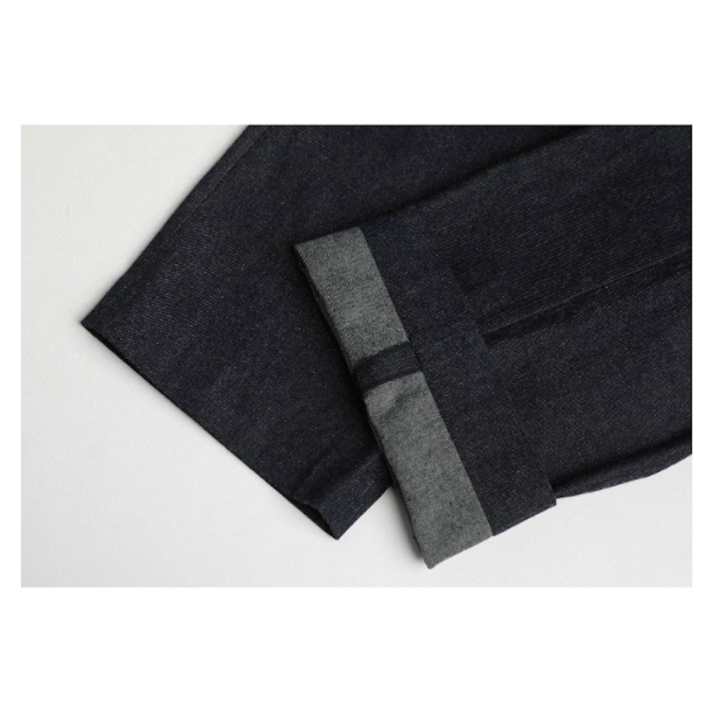 26ss Militora 826w 磨毛感 毛羽豐富 高訂牛仔褲 闊腿 美式復古 單寧牛仔 12oz-細節圖6