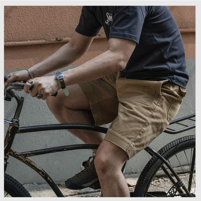 NON STOCK 復刻 法軍40s-50s 重磅摩托車短褲 Dispatch motorcycle pants免腰帶-細節圖5