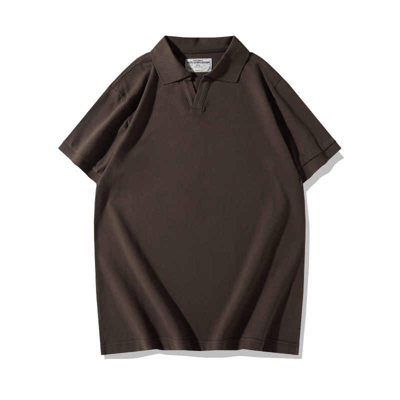 26SS 義式經典 海鷗領 POLO 衫 經典領 老錢風 高爾夫球衫 純色-細節圖11