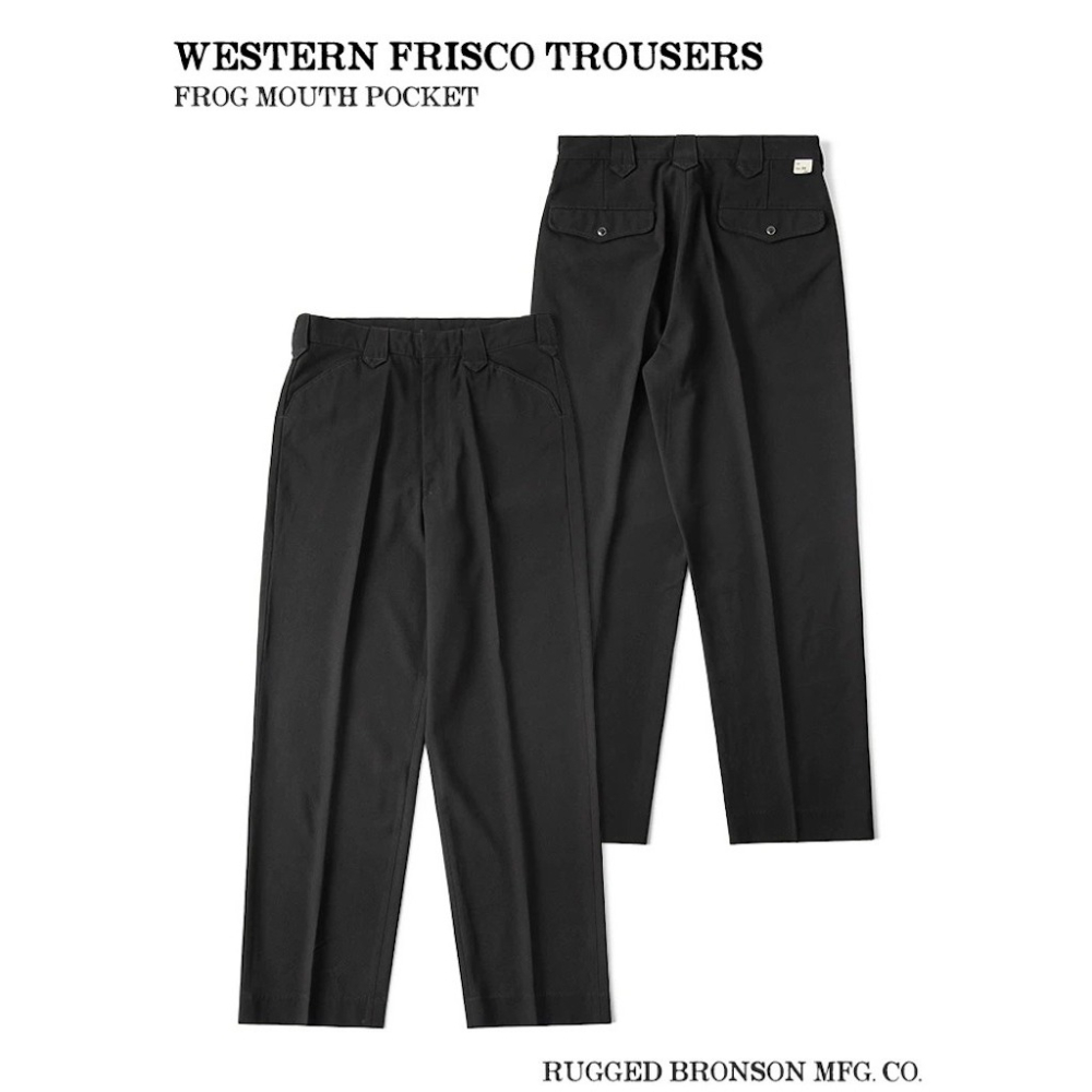 BRONSON 復刻 FRISCO 西部 11oz bolero 褲子 mariachi 音樂家長褲 rock bil-細節圖6