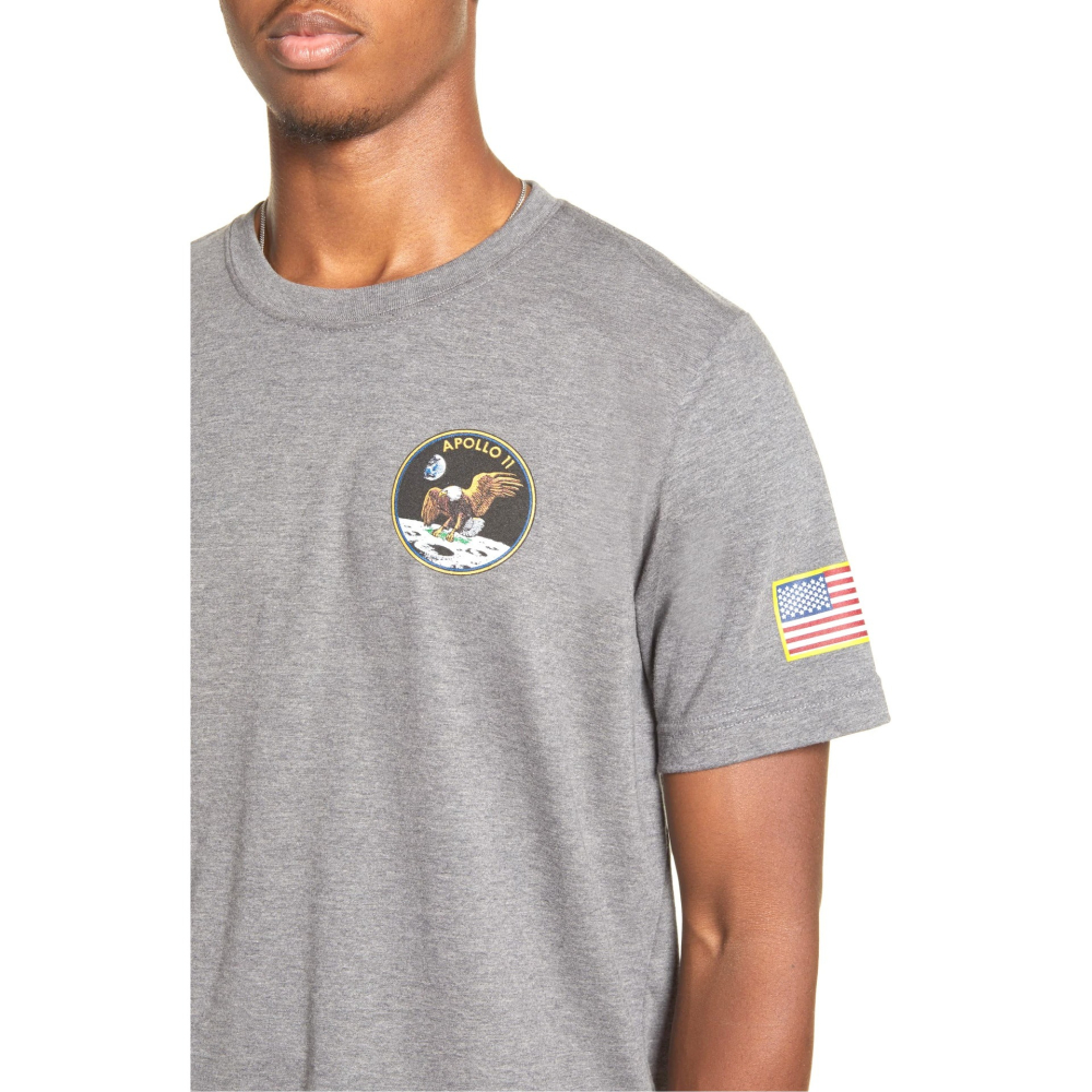 SPACEX NASA T-shirt 上衣 阿波羅13號 210克 100%純棉 美版 街頭服飾-細節圖2