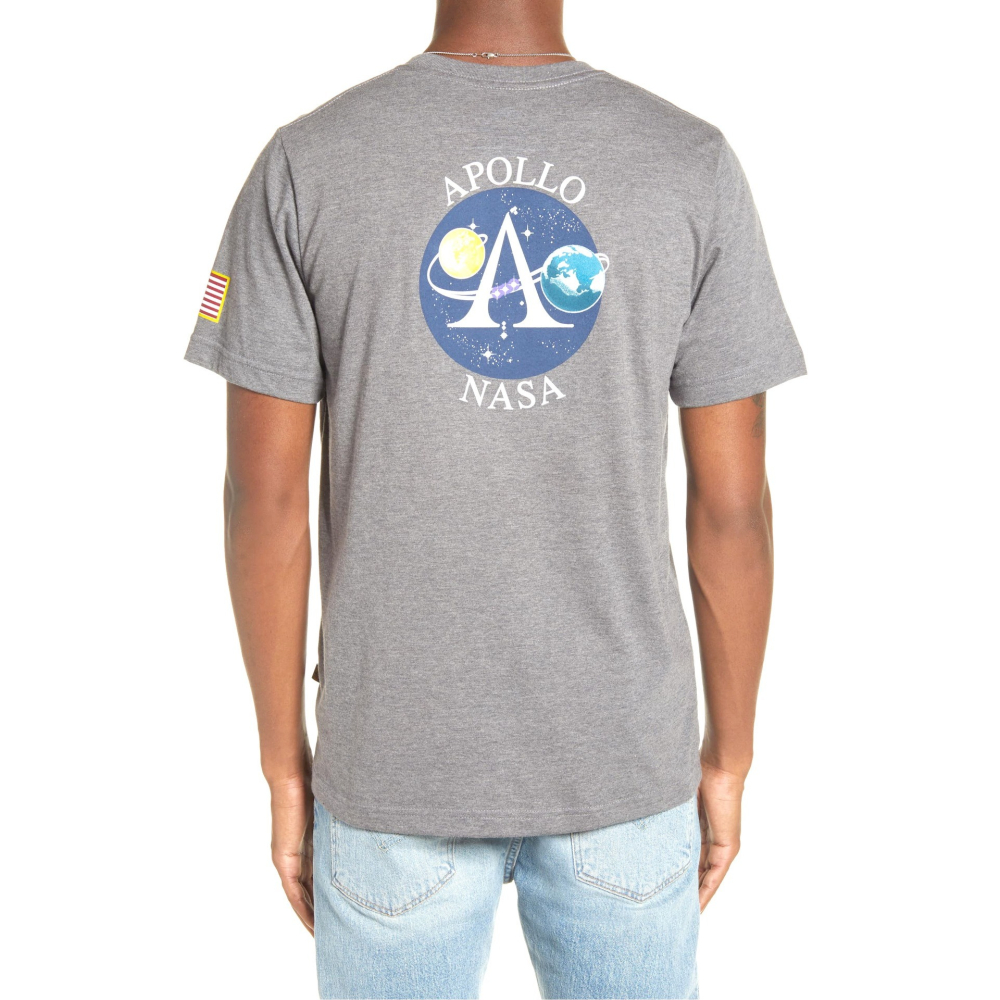SPACEX NASA T-shirt 上衣 阿波羅13號 210克 100%純棉 美版 街頭服飾-細節圖4