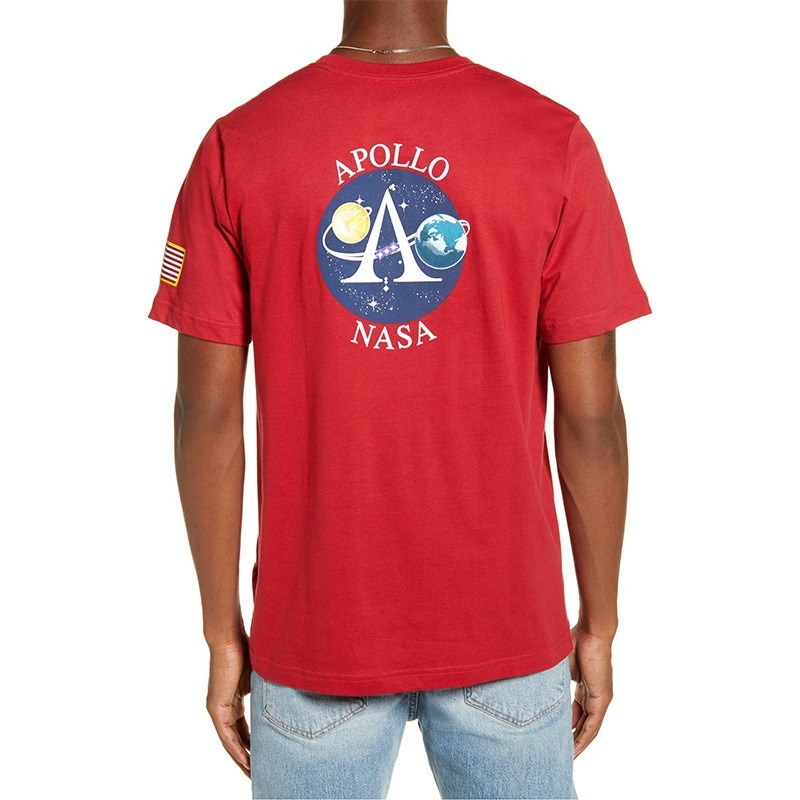 SPACEX NASA T-shirt 上衣 阿波羅13號 210克 100%純棉 美版 街頭服飾-細節圖5