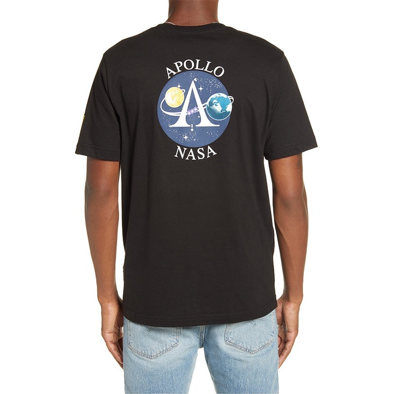 SPACEX NASA T-shirt 上衣 阿波羅13號 210克 100%純棉 美版 街頭服飾-細節圖8
