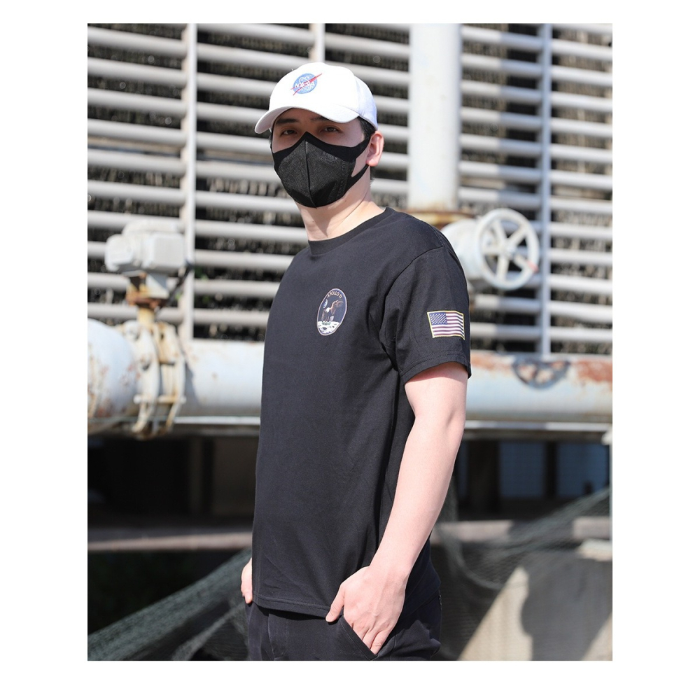 SPACEX NASA T-shirt 上衣 阿波羅13號 210克 100%純棉 美版 街頭服飾-細節圖9