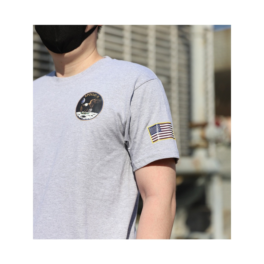 SPACEX NASA T-shirt 上衣 阿波羅13號 210克 100%純棉 美版 街頭服飾-細節圖10