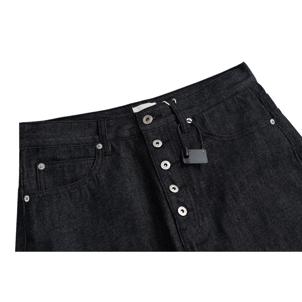 復刻 NO FAITH Bootcut 彎刀褲 立體 丹寧 牛仔 BAGGY Curved/Barrel Pants-細節圖10