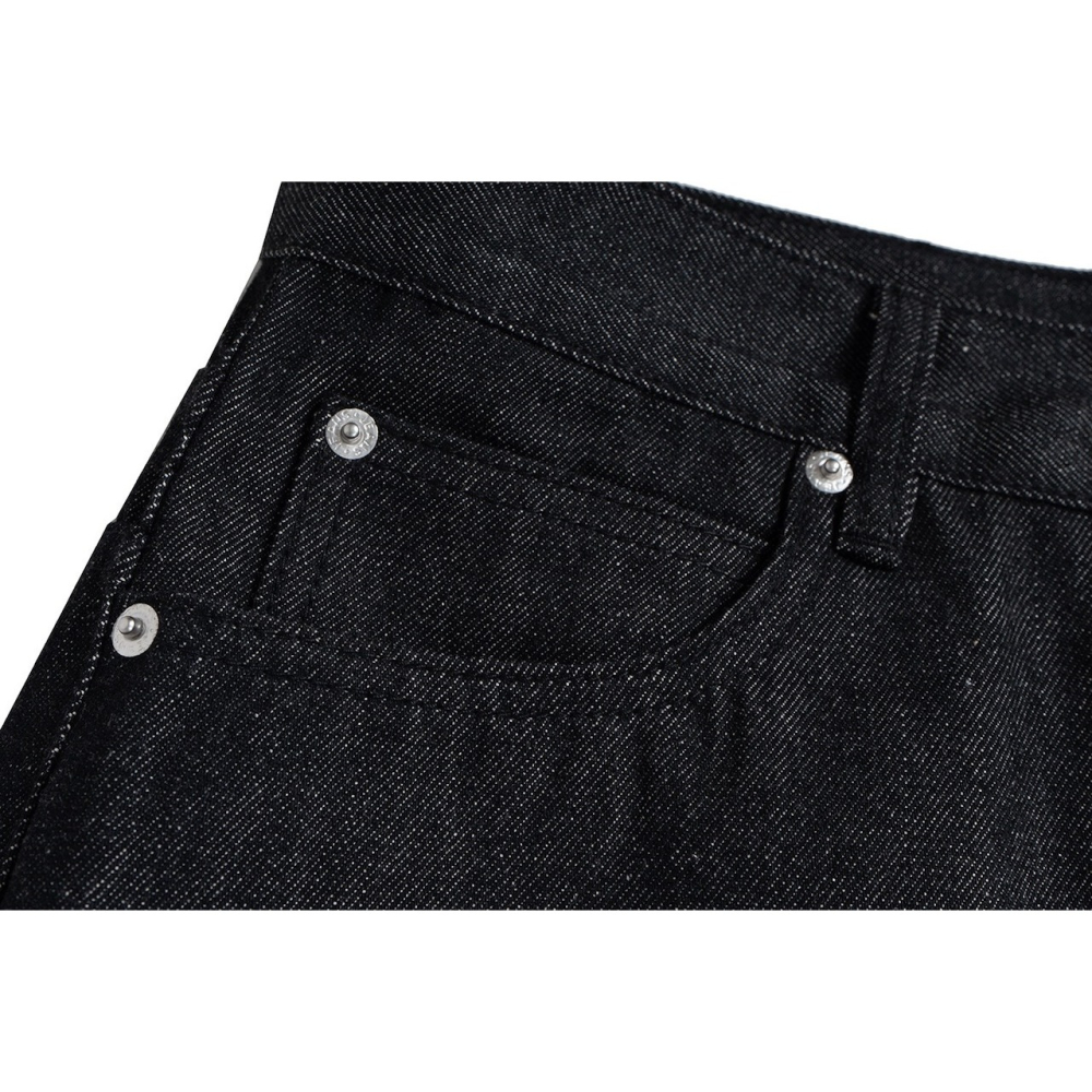復刻 NO FAITH Bootcut 彎刀褲 立體 丹寧 牛仔 BAGGY Curved/Barrel Pants-細節圖11