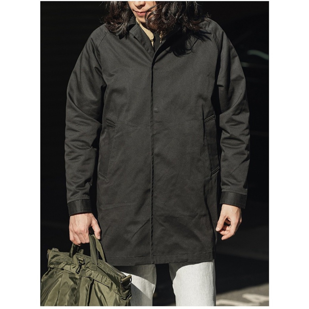 NON STOCK  戰壕風衣 trench 風衣 插肩袖 偵探夾克 歐洲必備 RAIN COAT-細節圖4