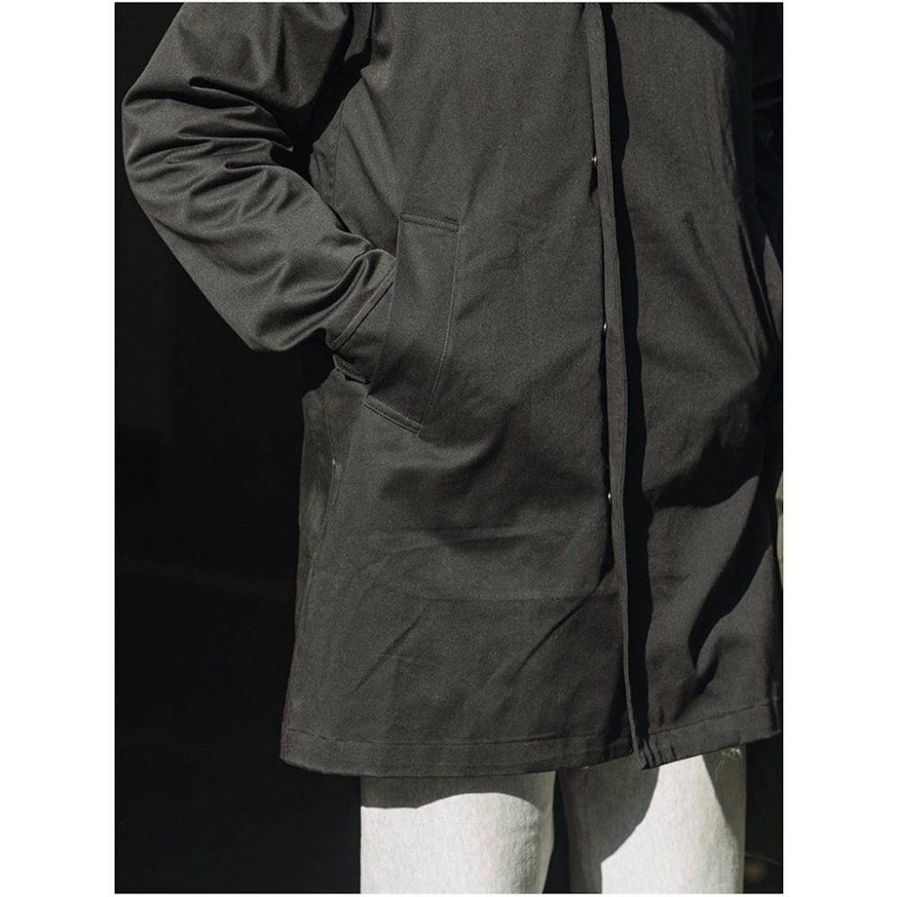 NON STOCK  戰壕風衣 trench 風衣 插肩袖 偵探夾克 歐洲必備 RAIN COAT-細節圖5