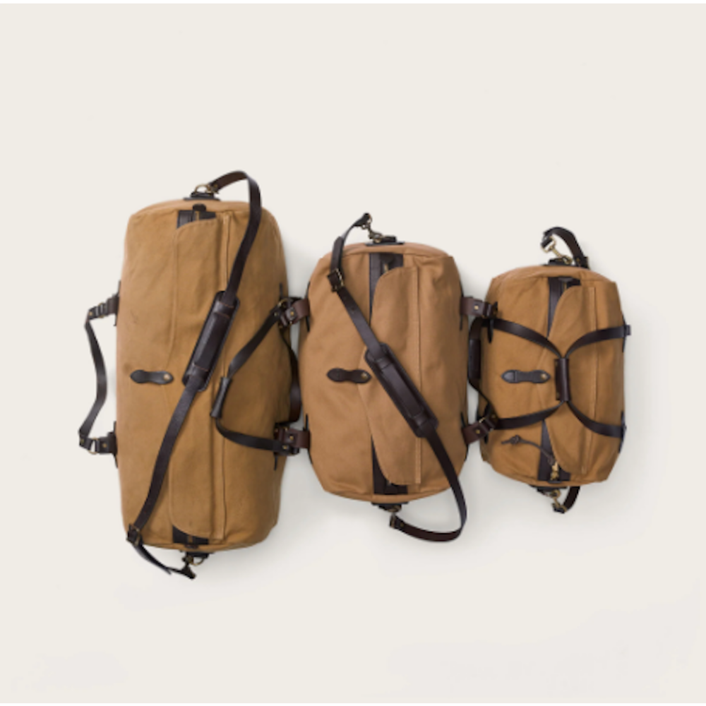 22oz 斜布紋 旅行包 RUGGED TWILL DUFFLE BAG 黃銅 220 222 325-細節圖6