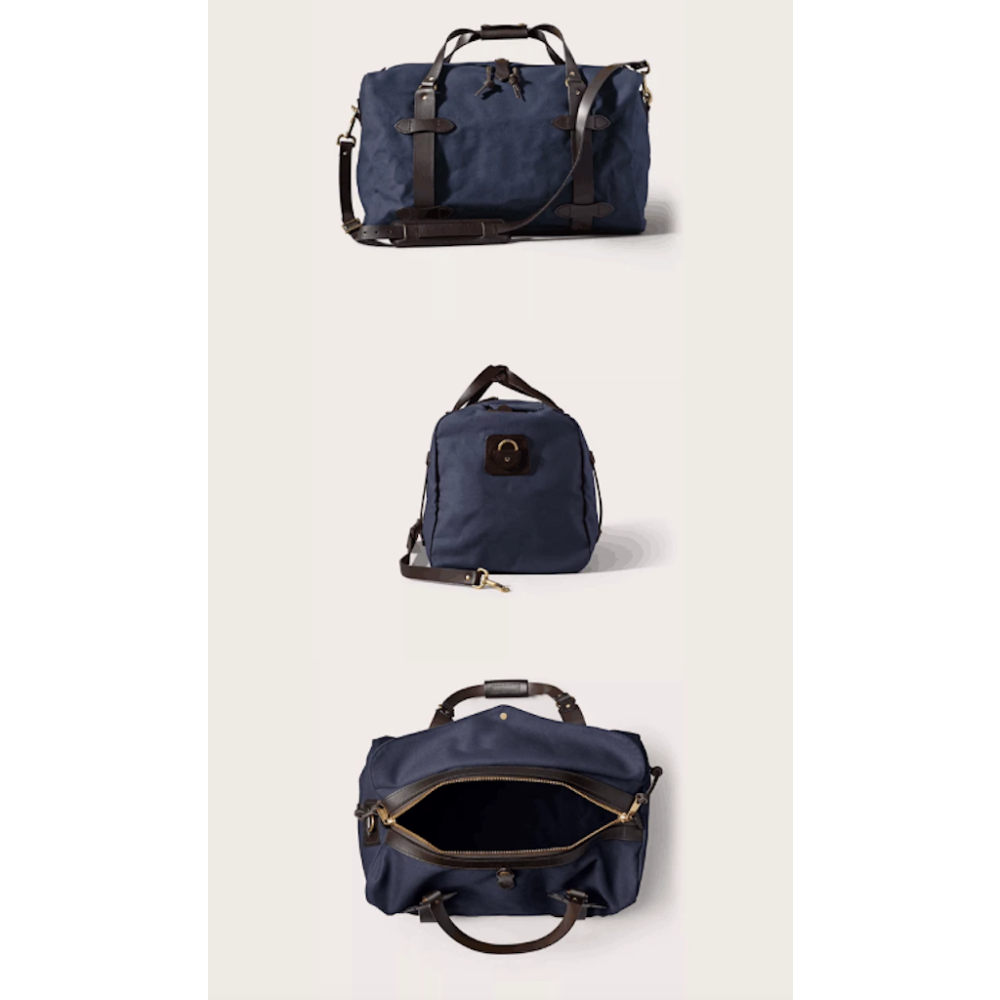 22oz 斜布紋 旅行包 RUGGED TWILL DUFFLE BAG 黃銅 220 222 325-細節圖9