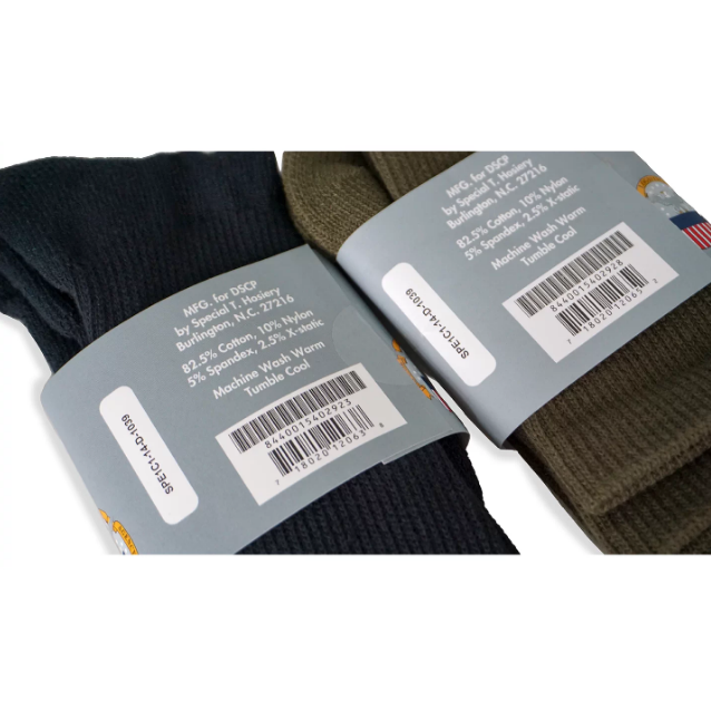美國代購 公發美版 美國陸軍 X-Static 銀離子 戰術襪 Military Sock OD Size 六雙一組-細節圖6