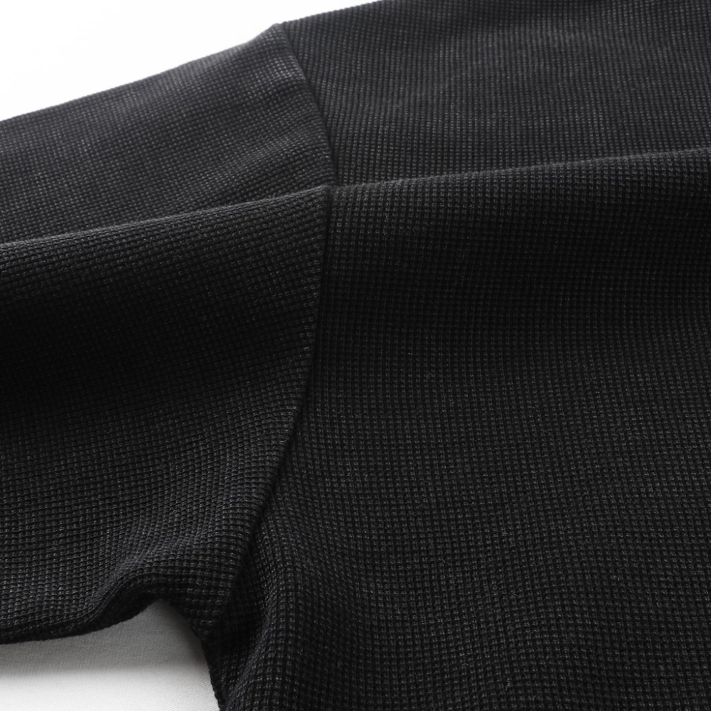 26SS 340g 華夫格 長袖上衣 成衣洗水  打底上衣 日常素t 重機服飾-細節圖11