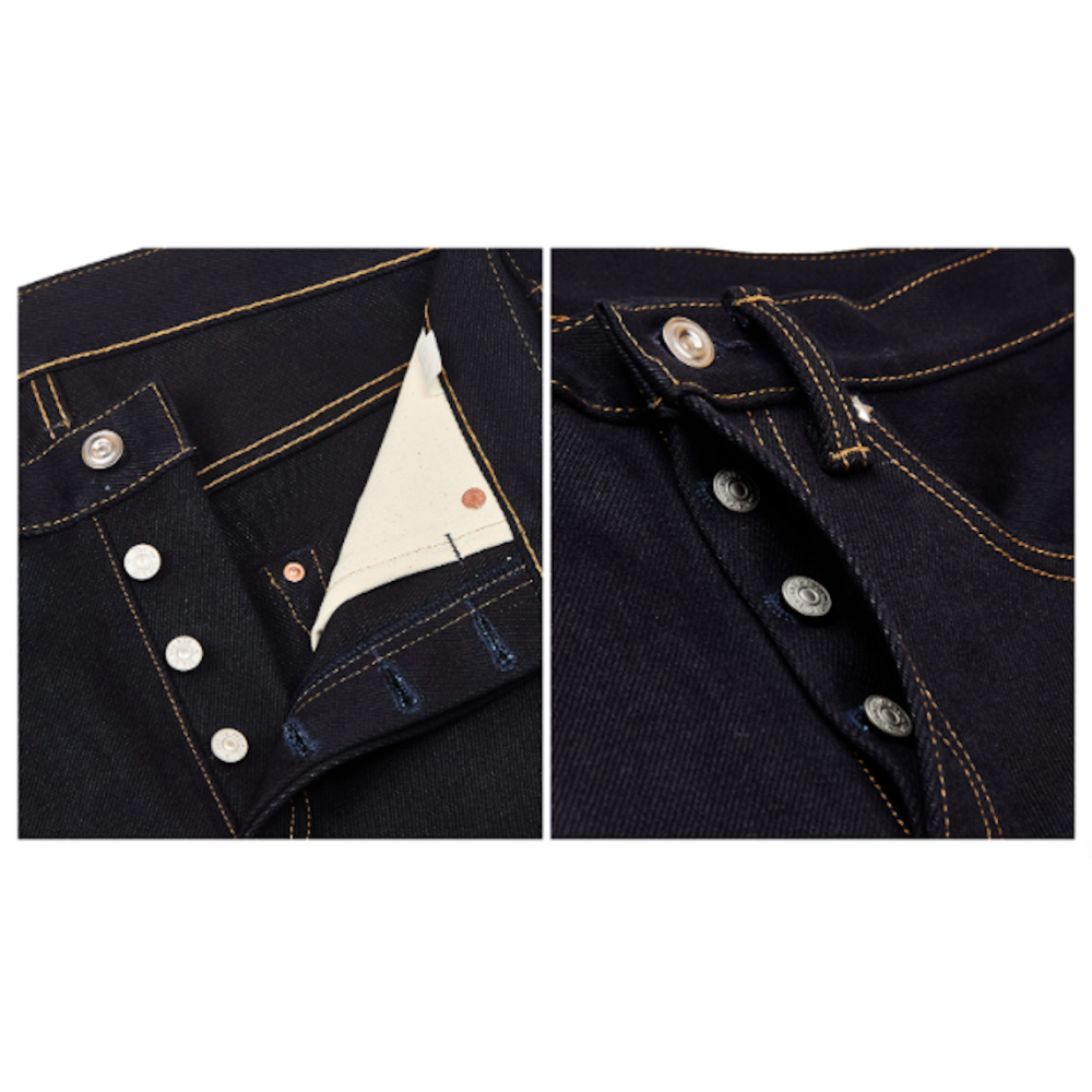 神仙打架 25oz OneToOne Vintage Denim XX TYPE 55 66 4MM 超厚義大利皮牌 單-細節圖7