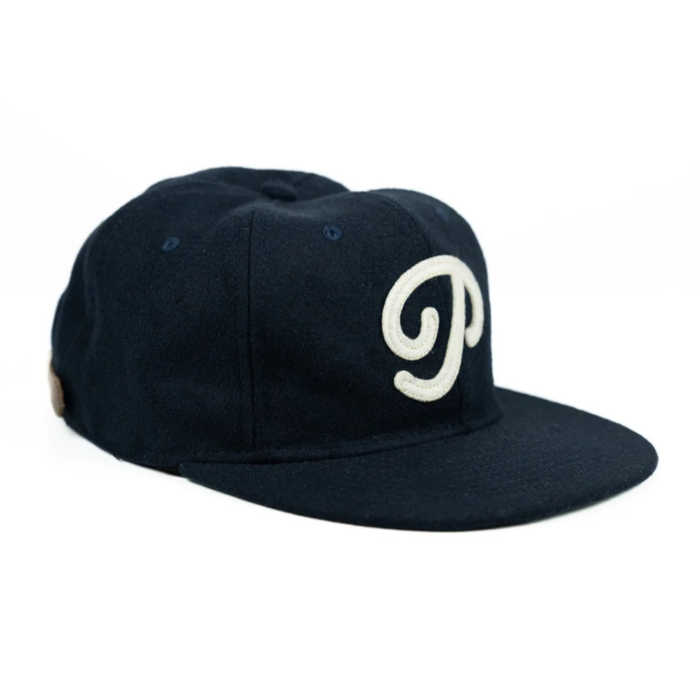 PUBLIC DRIP CLASSIC BASEBALL CAP (NAVY) 棒球帽 羊毛 刺繡 應援帽 卡車帽-細節圖2
