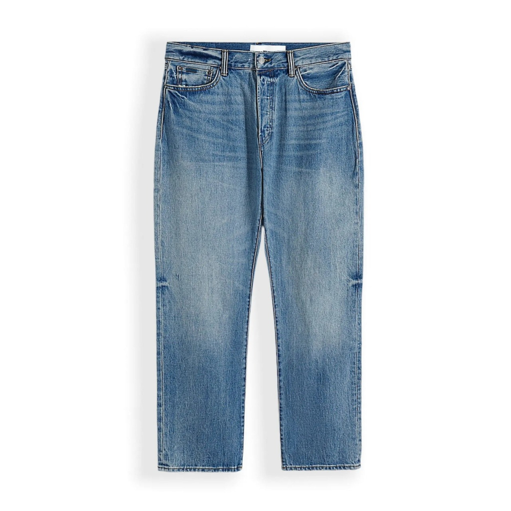 90s Vintage Classic Jean 墨西哥製 100% 純棉 高腰直筒牛仔褲 日常穿搭 水洗單寧長褲