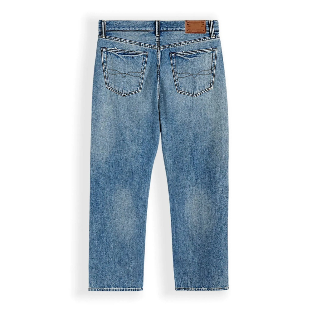 90s Vintage Classic Jean 墨西哥製 100% 純棉 高腰直筒牛仔褲 日常穿搭 水洗單寧長褲-細節圖4