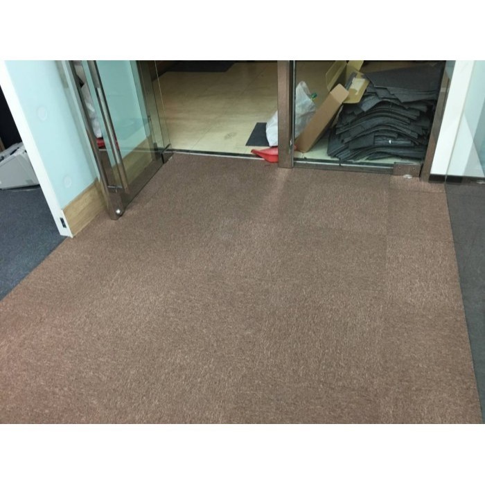 【地毯家】上市集團台灣製防燄地毯 50CM*50CM方塊地毯 經原廠防汙處理 自行DIY方便(散片4片為1單位的下標區)-細節圖4