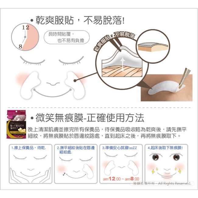 (免運)森下仁丹｜整晚貼眼膜/微笑無痕膜 任選(5對X2盒)-細節圖9