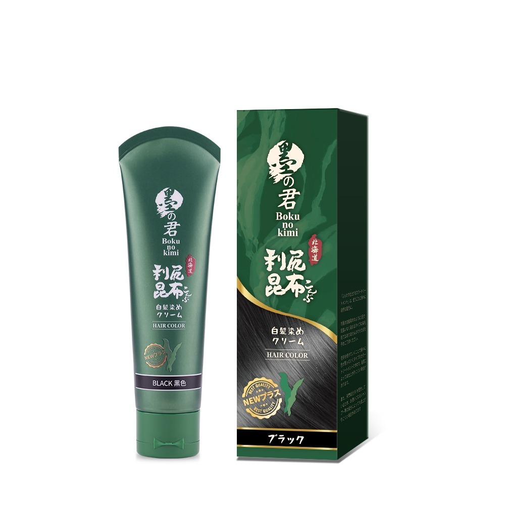 日本墨之君｜北海道利尻昆布白髮染-榛果黑.栗子咖(升級版)70g×1瓶-規格圖11