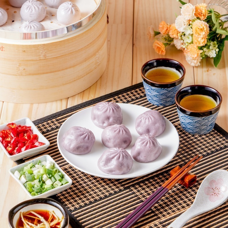 紫地瓜鮮肉湯包-規格圖1