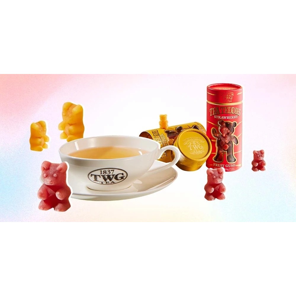 【台灣現貨 限量特價】超夯TWG茶香泰迪 tea teddies 聖誕跨年狂歡派對周年慶送禮禮物 非唐寧茶 小熊軟糖-細節圖2