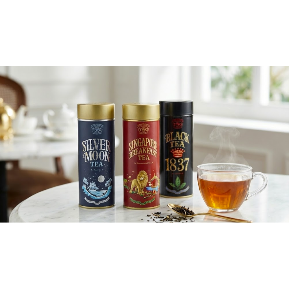 【專櫃正貨】TWG tea頂級訂製茗茶 買兩個送禮盒 非唐寧茶 母親節媽媽送禮禮盒 新加坡貴婦茶葉 紅茶 綠茶-細節圖2