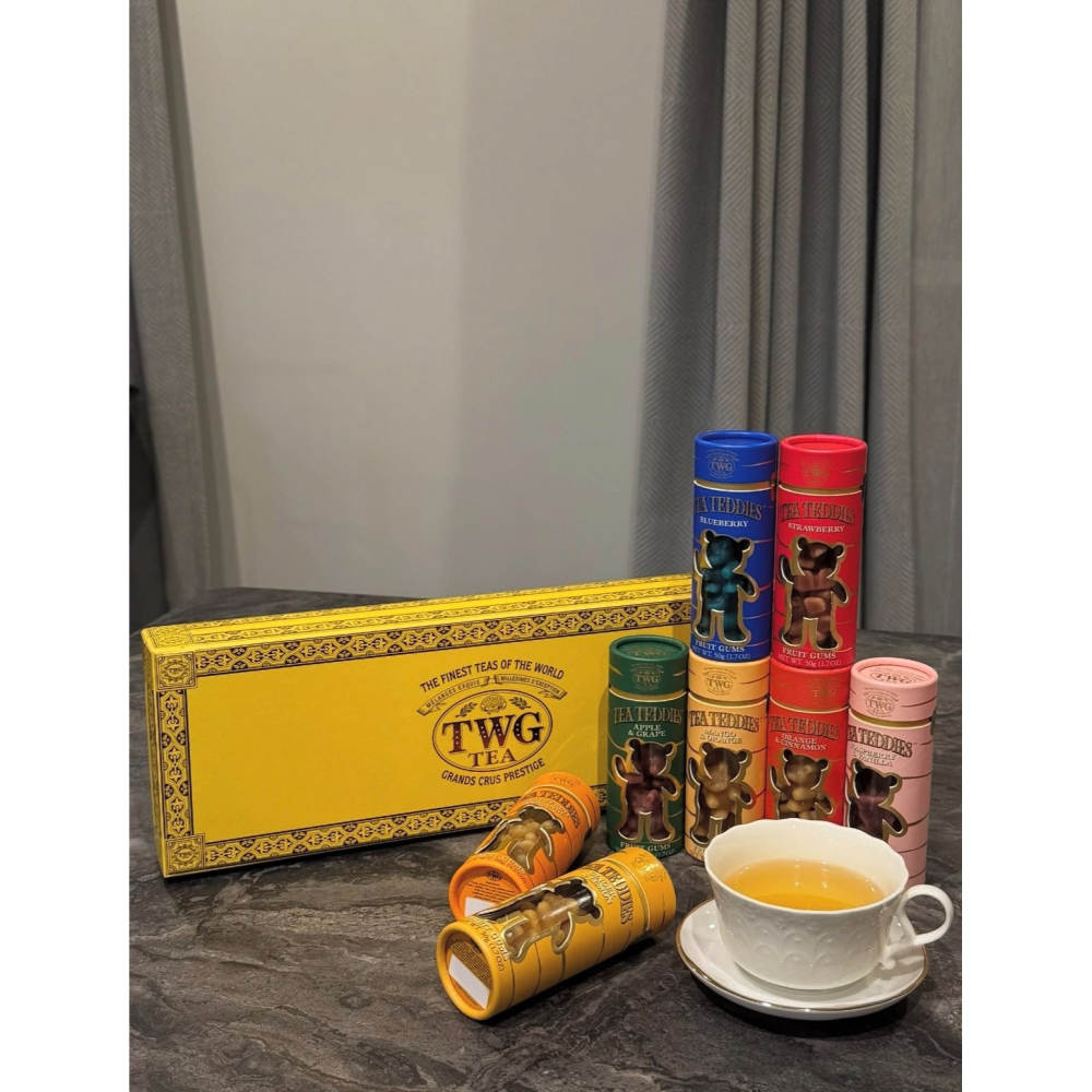 【台灣現貨 限量特價】超夯TWG茶香泰迪 tea teddies 迷你禮盒 母親節媽媽送禮禮物 非唐寧茶 小熊軟糖-細節圖2