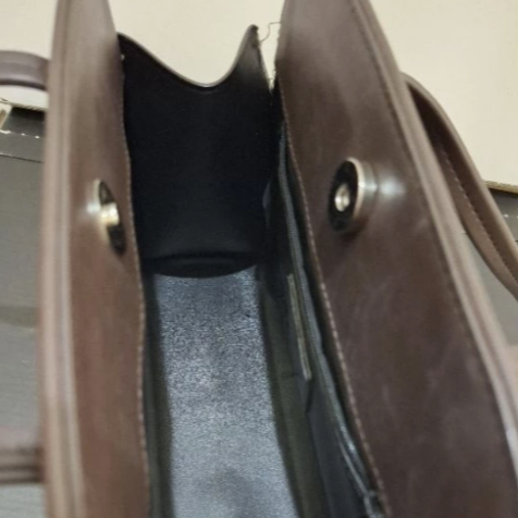 SAMO ONDOH 韓國潮流包包肩背包側背包 my bag s-sand 棕咖啡色 二手 年中狂歡慶送禮禮物 特價-細節圖4
