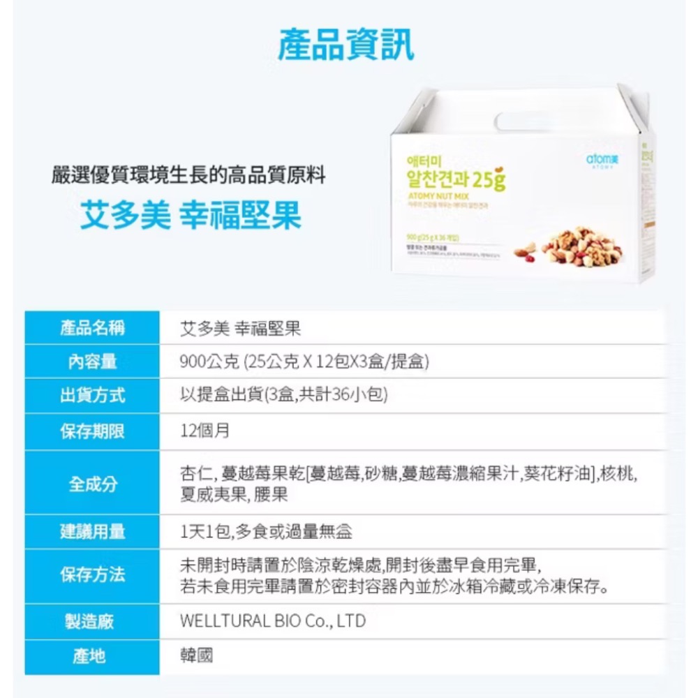 艾多美  幸福堅果禮盒~-細節圖2