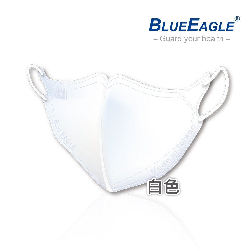 藍鷹牌 N95立體型成人醫用口罩 50片x1盒-規格圖4