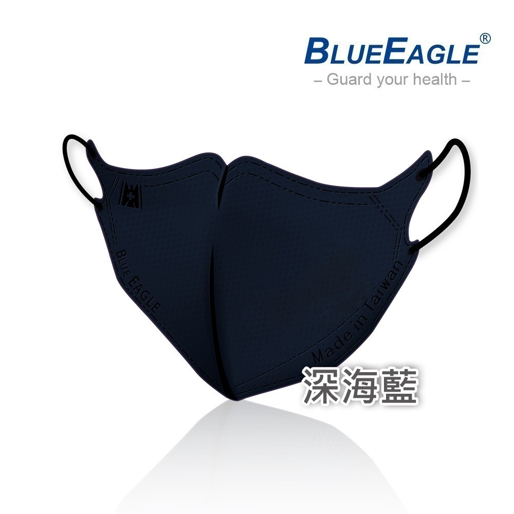 藍鷹牌 N95立體型成人醫用口罩 五層防護 50片x1盒-規格圖8