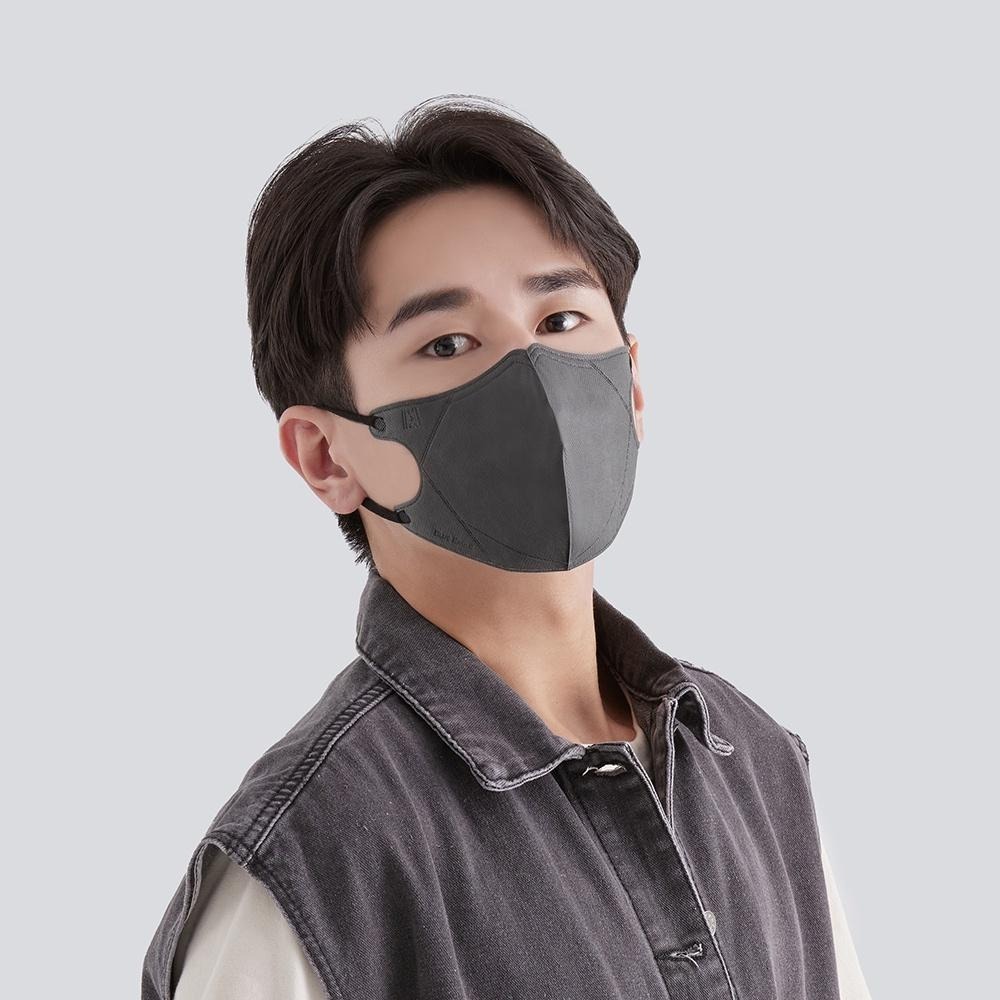 藍鷹牌 N95醫用立體型成人口罩 三色綜合魅力款 酒紅色-栗鼠棕-霧灰色 30片x1盒-細節圖4