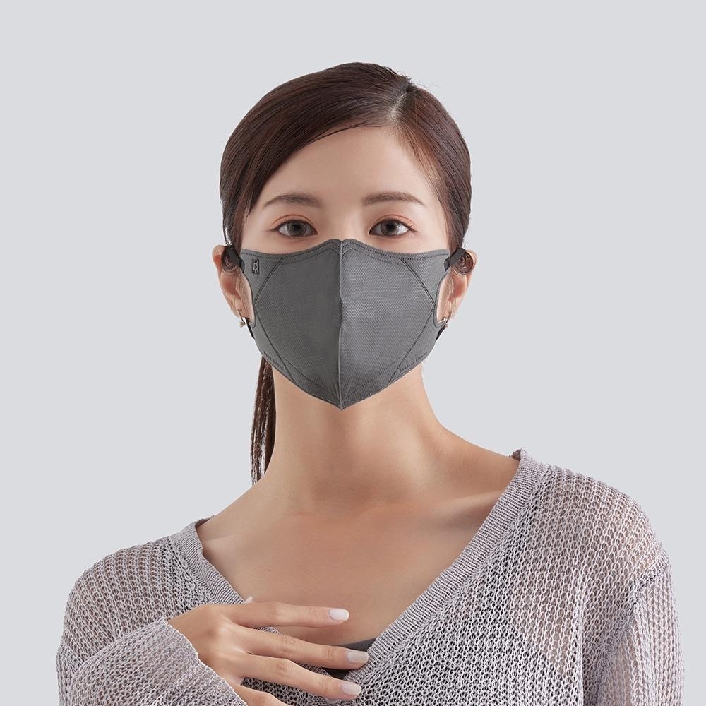 藍鷹牌 N95醫用立體型成人口罩 三色綜合魅力款 酒紅色-栗鼠棕-霧灰色 30片x1盒-細節圖5