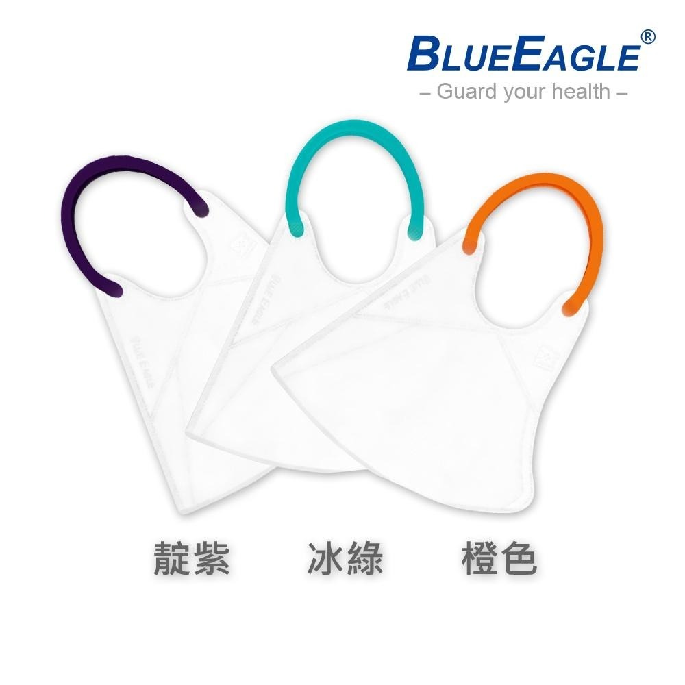 藍鷹牌 N95醫用立體型成人口罩 極簡白系列 30片x1盒 三款耳帶顏色可選-規格圖6