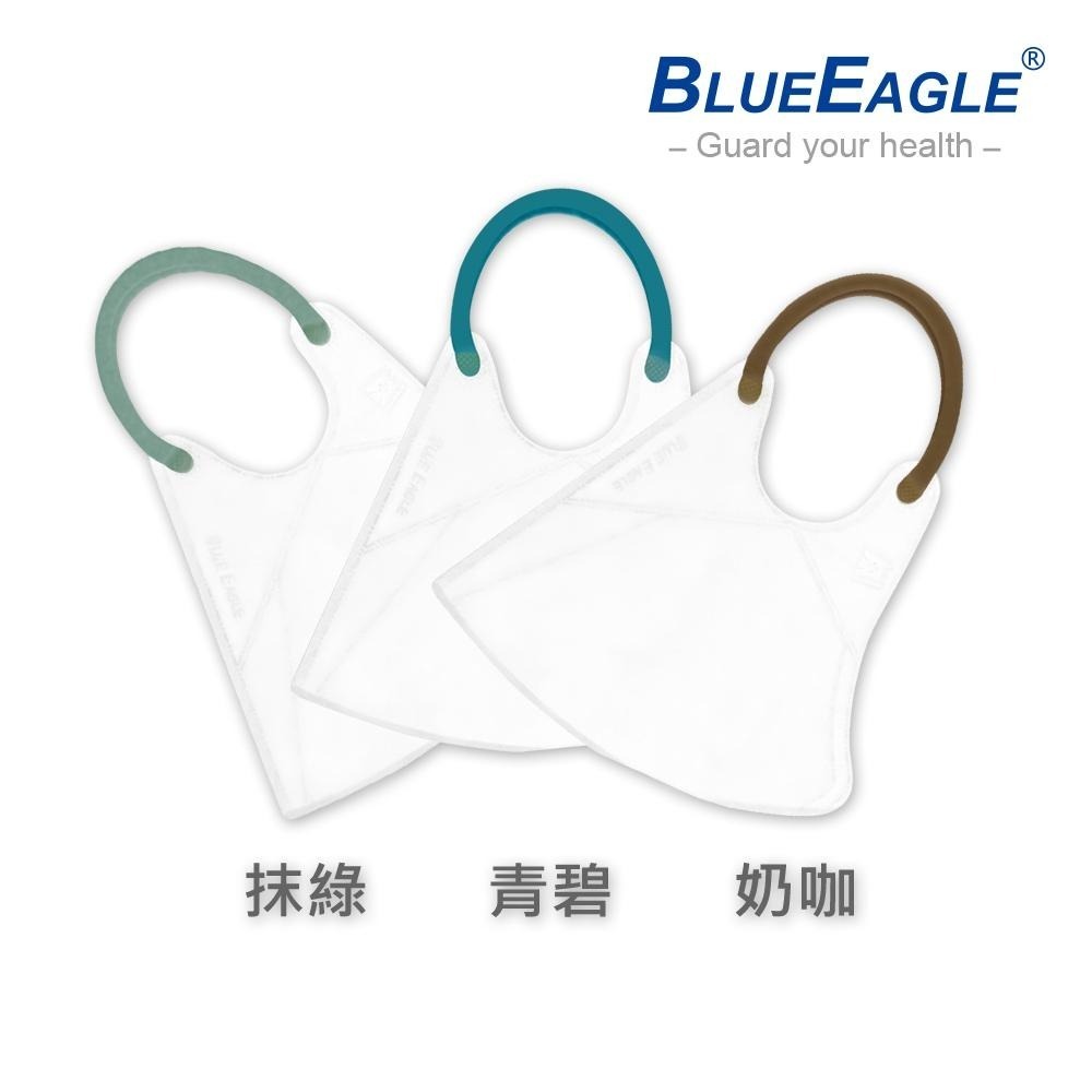 藍鷹牌 N95醫用立體型成人口罩 極簡白系列 30片x1盒 三款耳帶顏色可選-規格圖6
